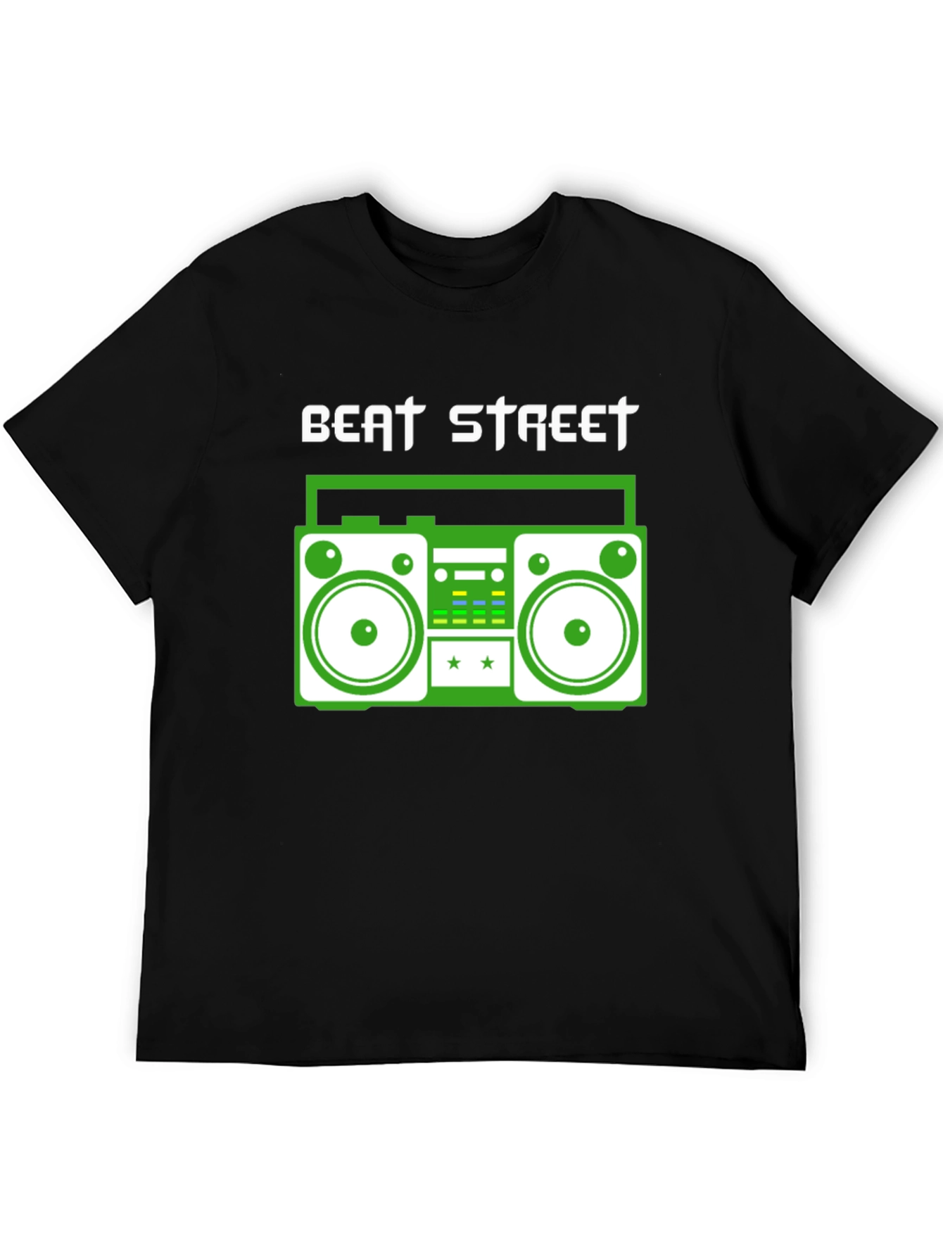 Camiseta Negra Beat Street Retro