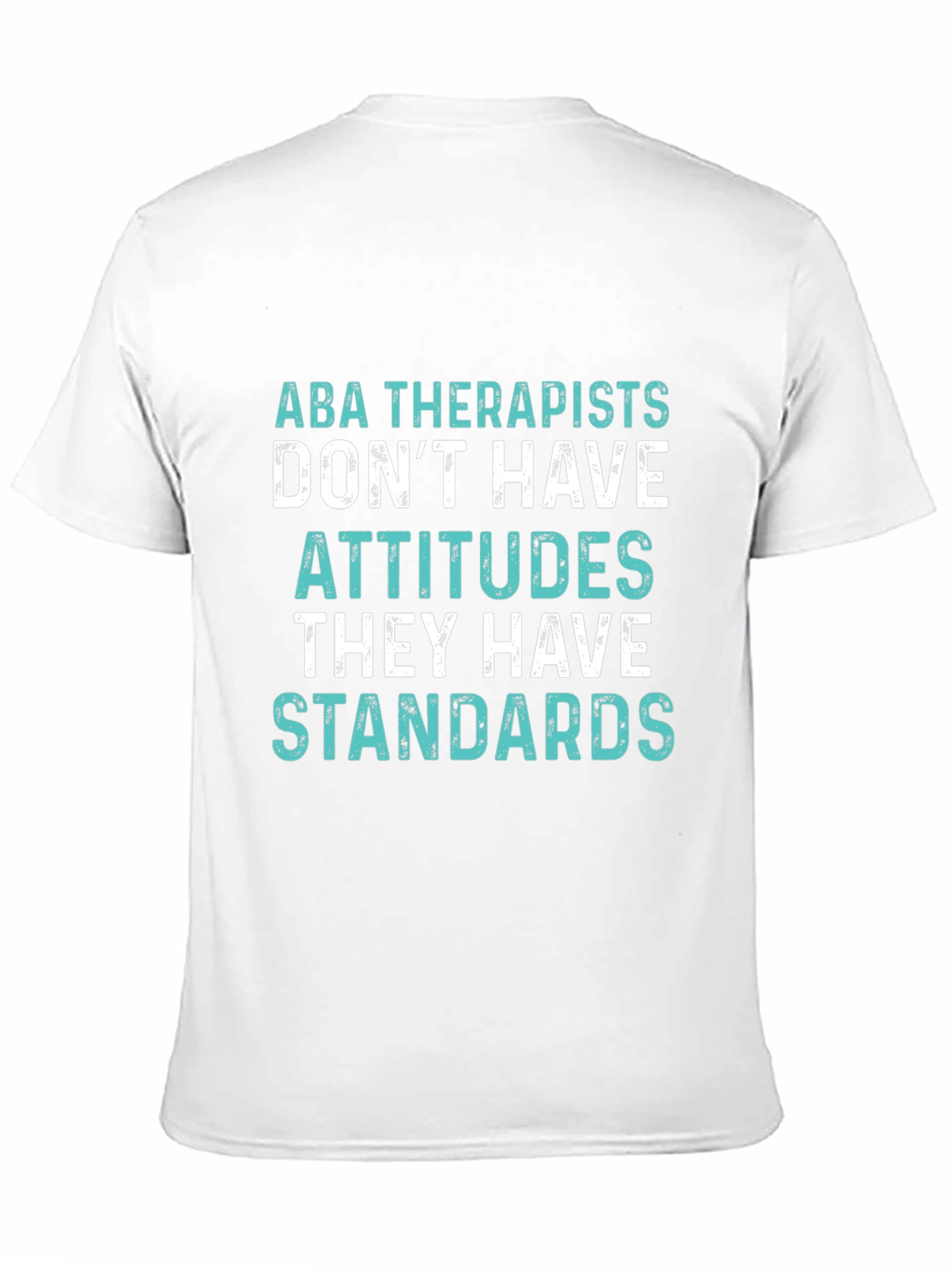 Camiseta Negra ABA Therapists Standards