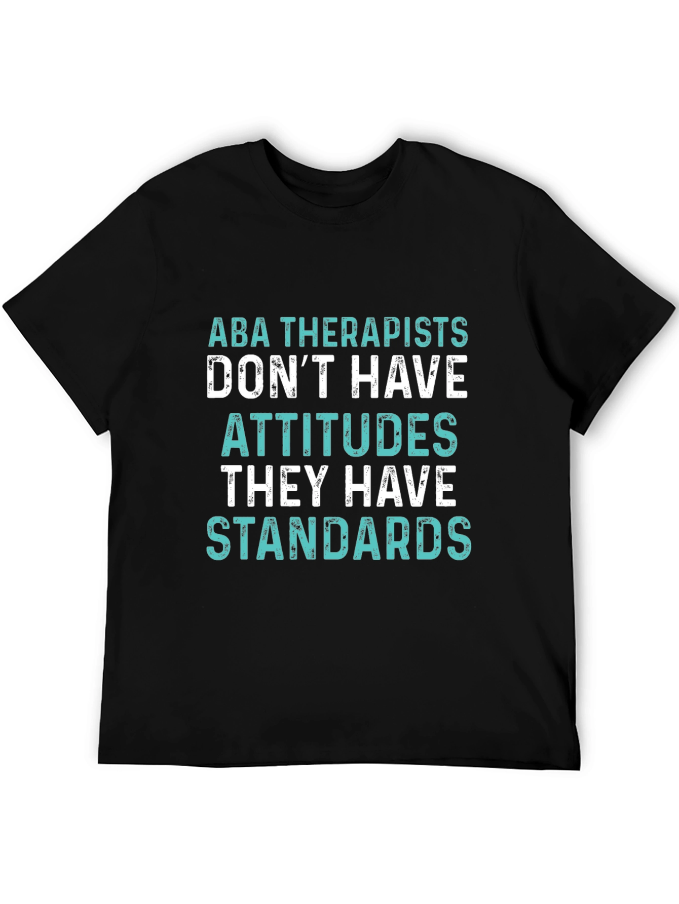 Camiseta Negra ABA Therapists Standards