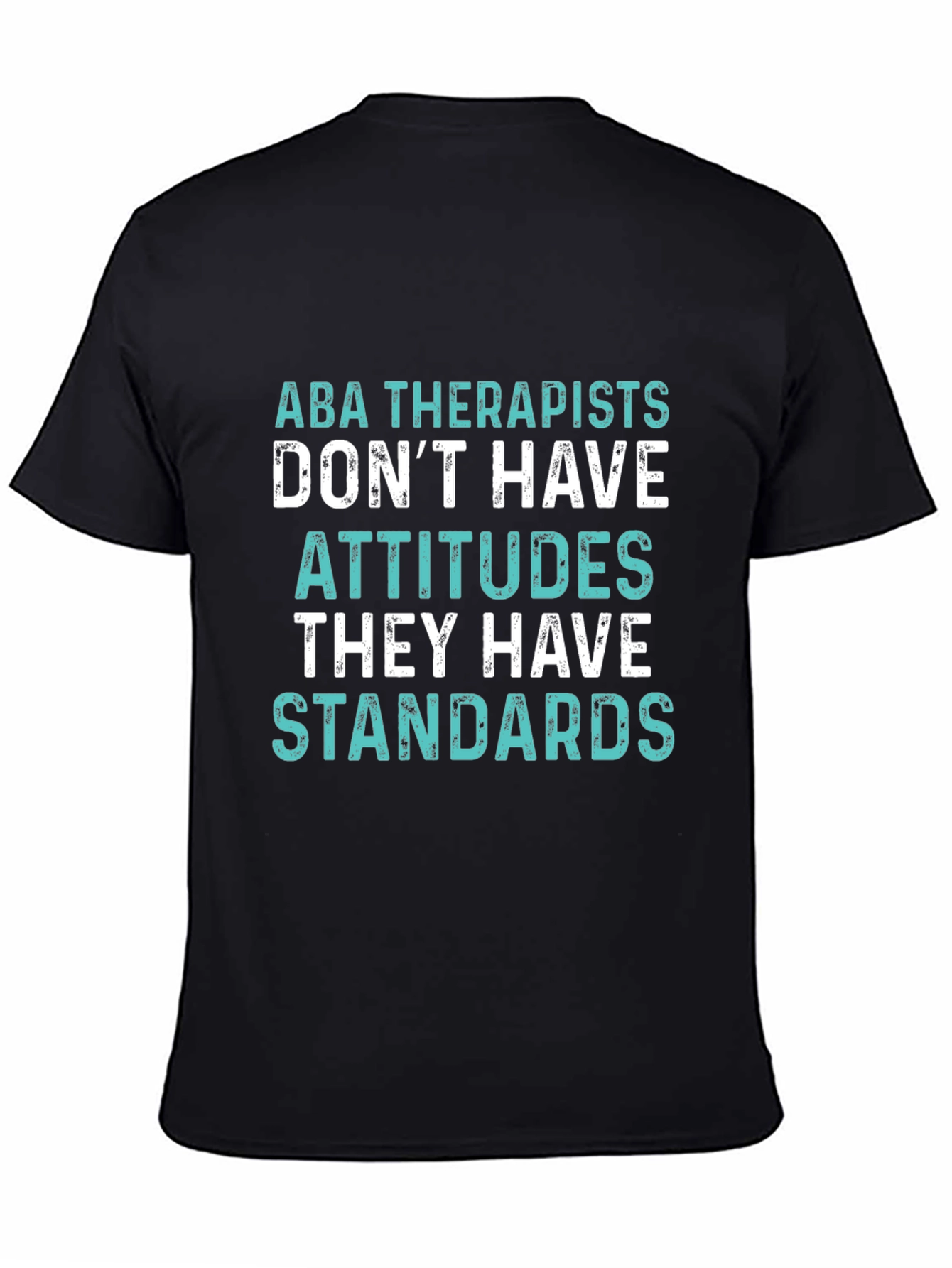 Camiseta Negra ABA Therapists Standards