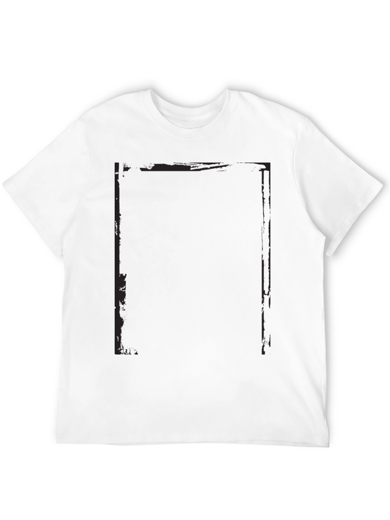 Camiseta Negra Casual con Estilo Urbano