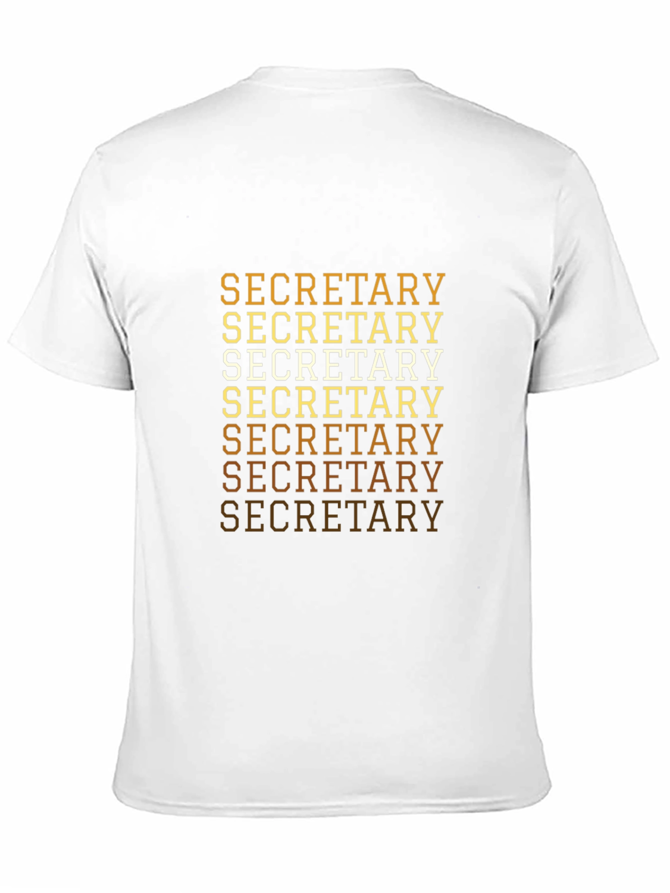 Camiseta Negra Secretaria Estilo Retro