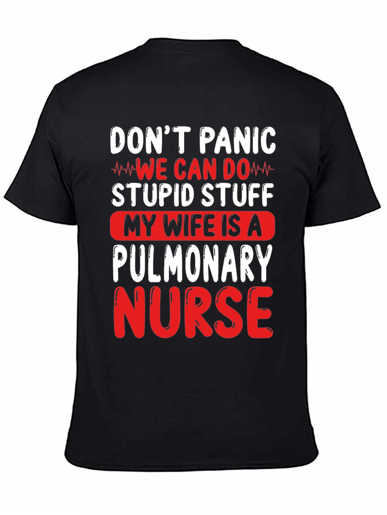 Camiseta Divertida Mi Esposa es Enfermera Pulmonar