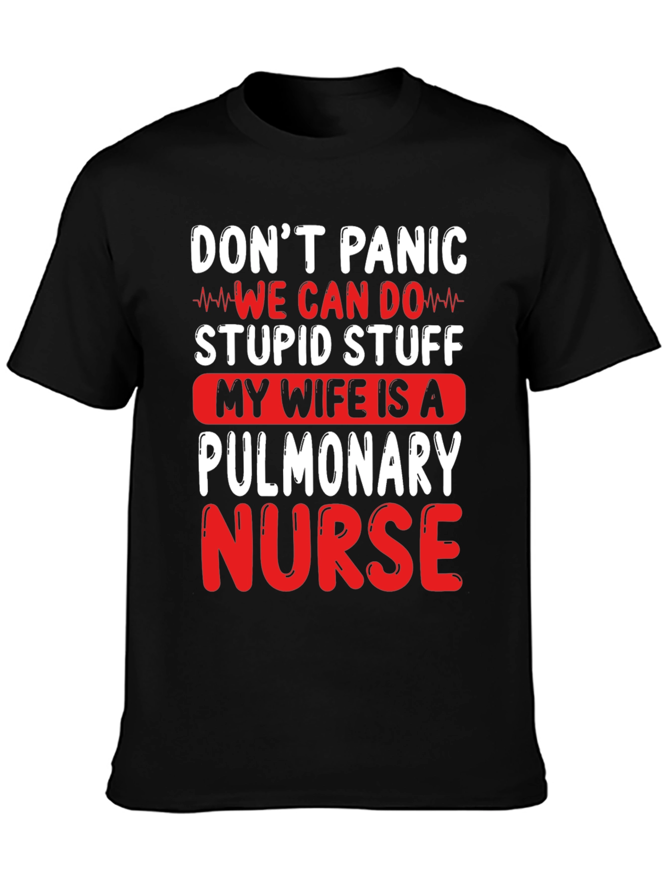 Camiseta Divertida Mi Esposa es Enfermera Pulmonar
