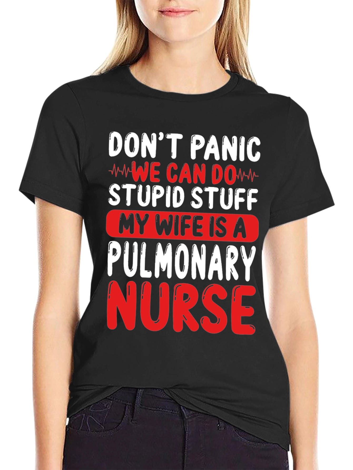 Camiseta Divertida Mi Esposa es Enfermera Pulmonar
