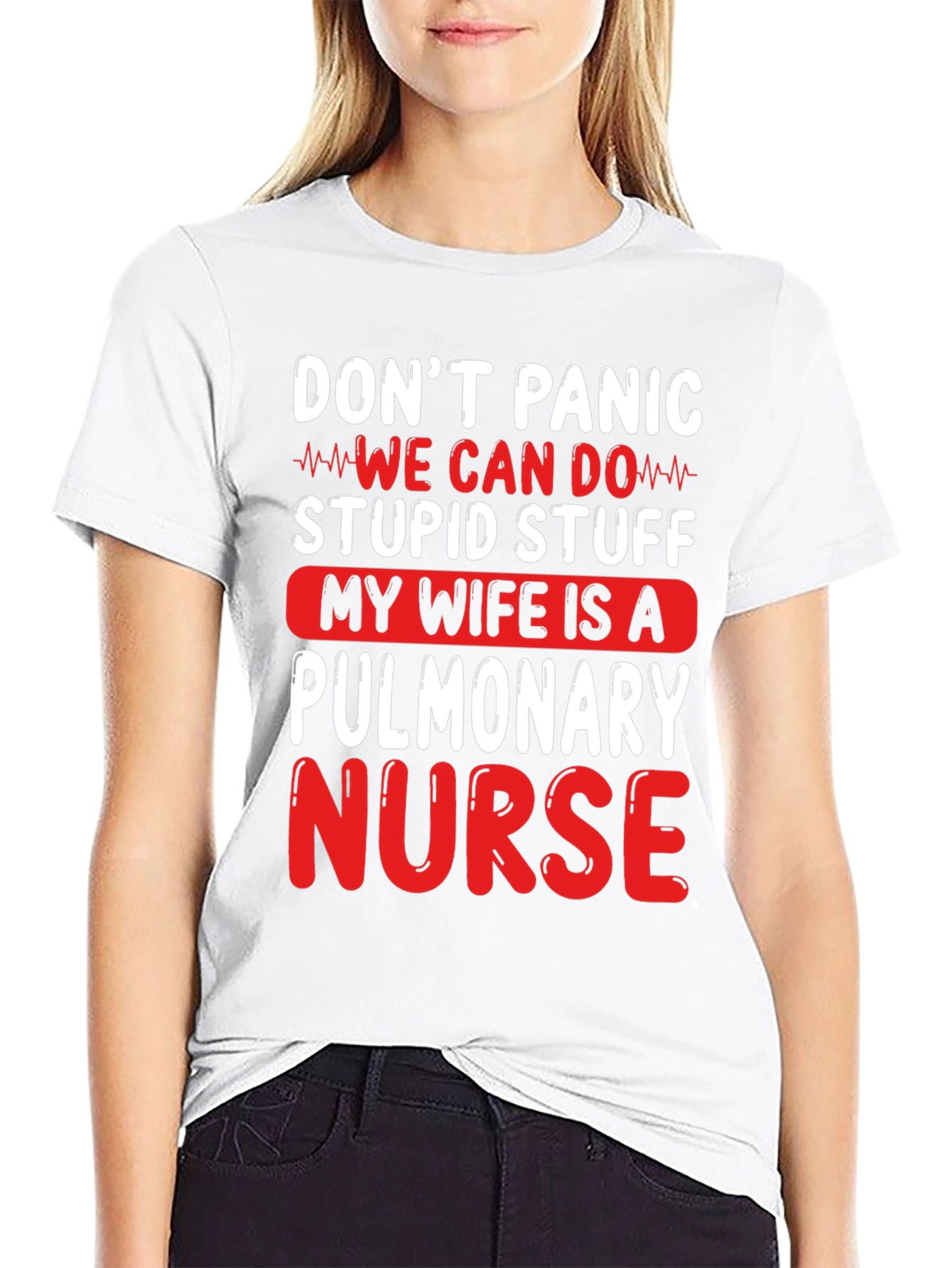 Camiseta Divertida Mi Esposa es Enfermera Pulmonar