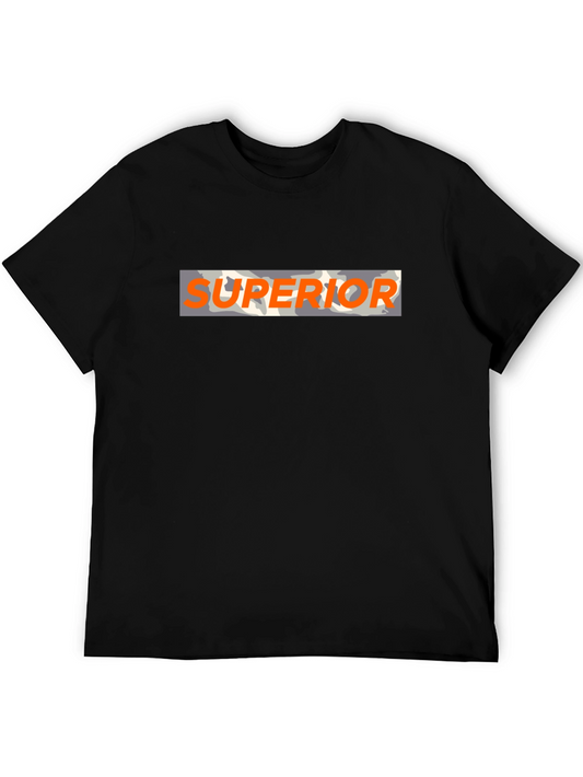 Camiseta Negra Superior Estilo Urbano