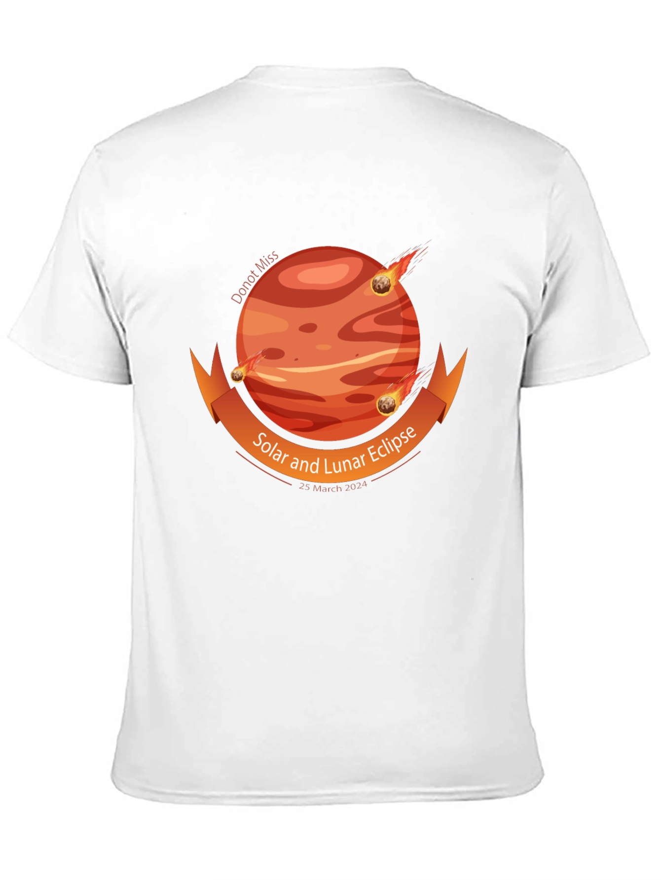 Camiseta Eclipse Solar y Lunar - Edición Limitada 2024
