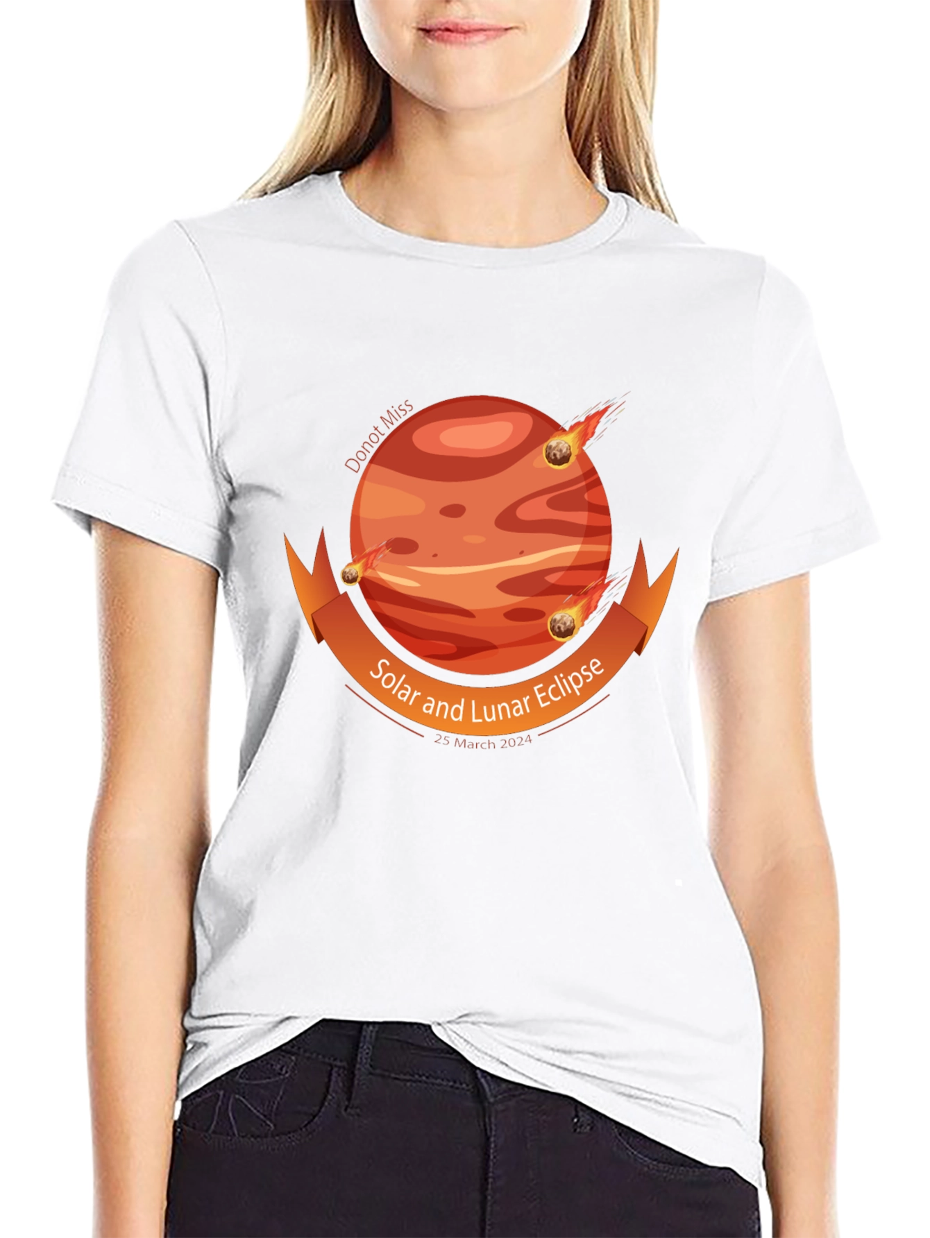 Camiseta Eclipse Solar y Lunar - Edición Limitada 2024