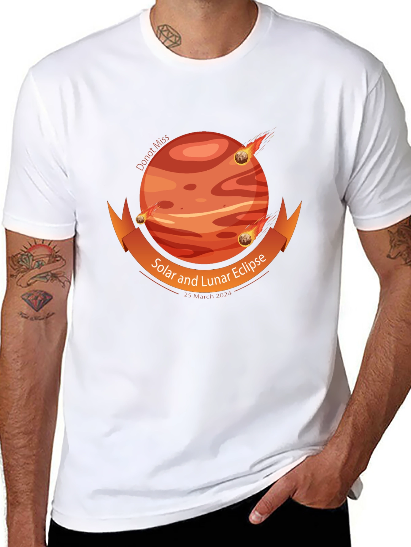 Camiseta Eclipse Solar y Lunar - Edición Limitada 2024