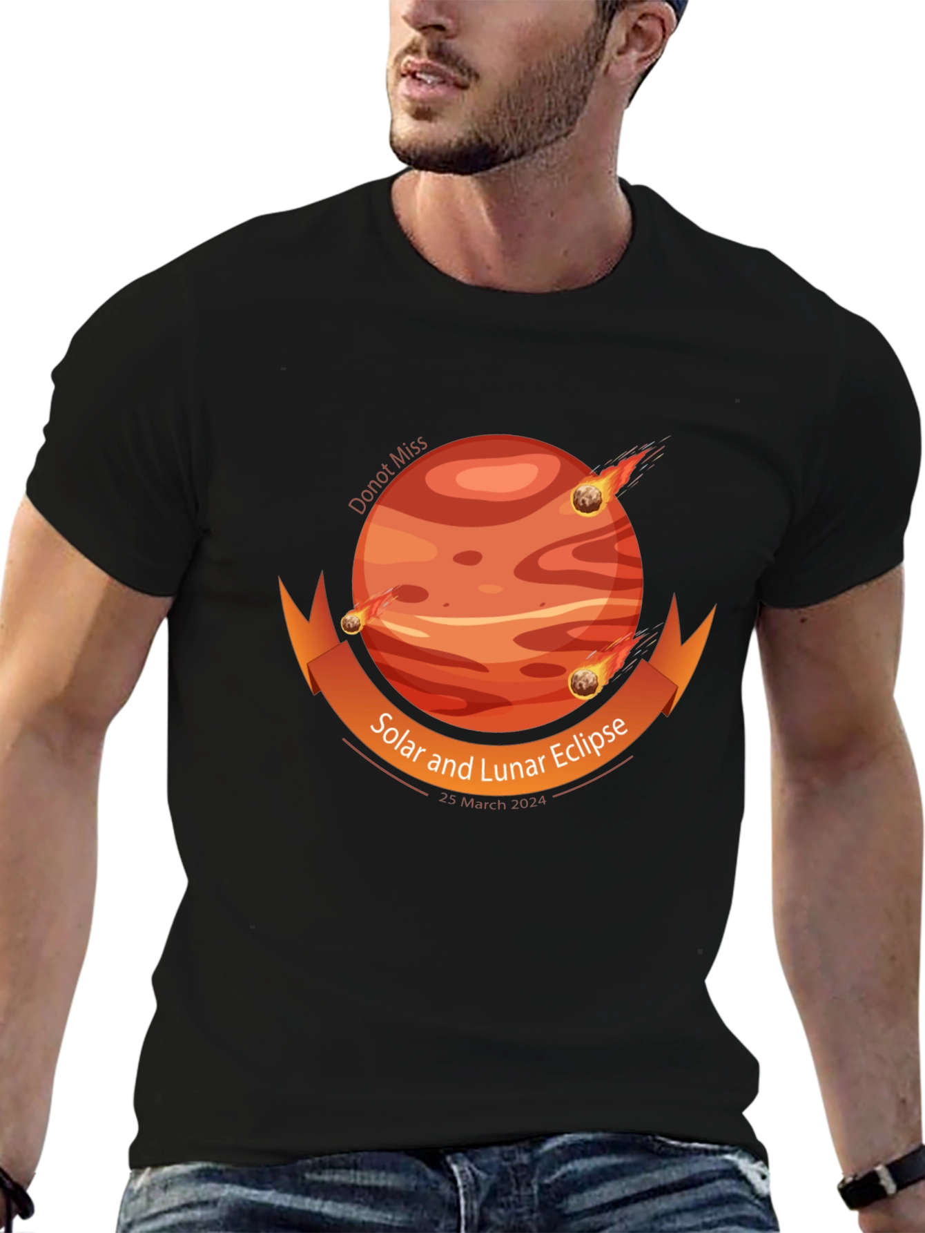 Camiseta Eclipse Solar y Lunar - Edición Limitada 2024