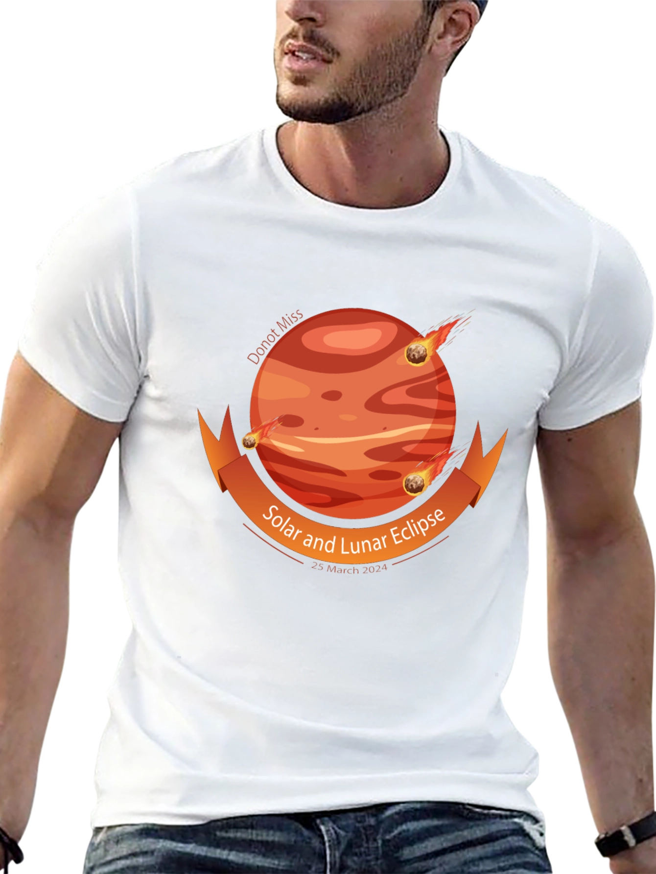 Camiseta Eclipse Solar y Lunar - Edición Limitada 2024