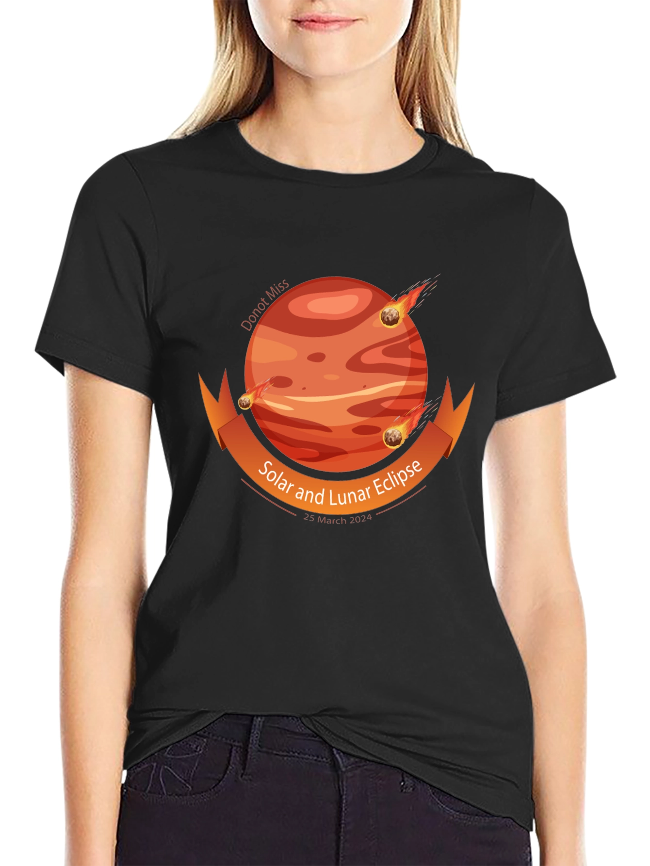 Camiseta Eclipse Solar y Lunar - Edición Limitada 2024