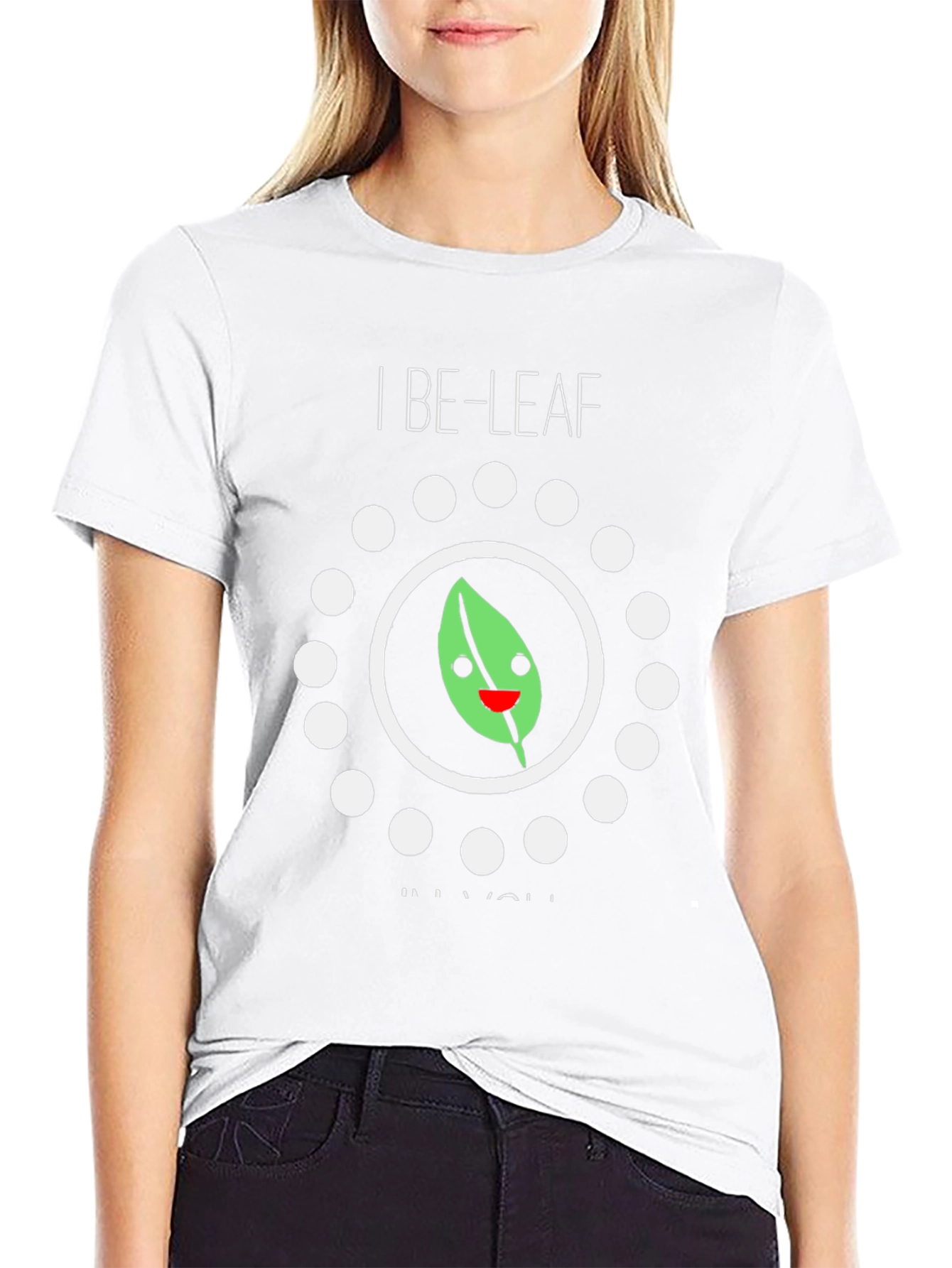 Camiseta Negra: I Be-Leaf In You