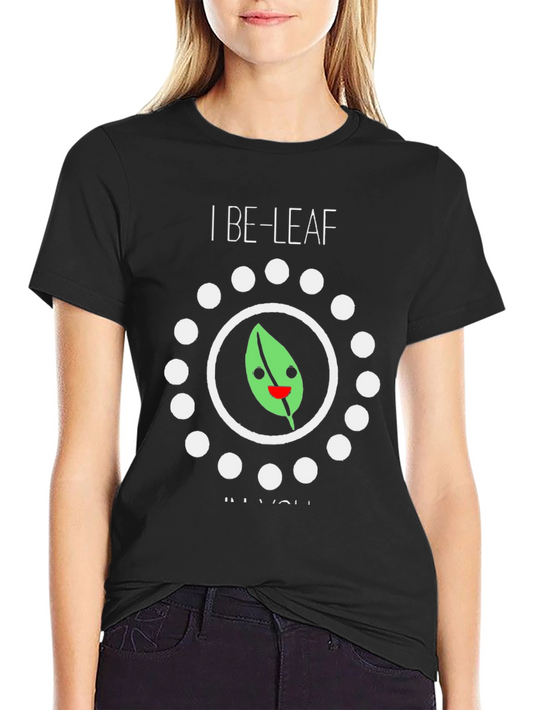 Camiseta Negra: I Be-Leaf In You