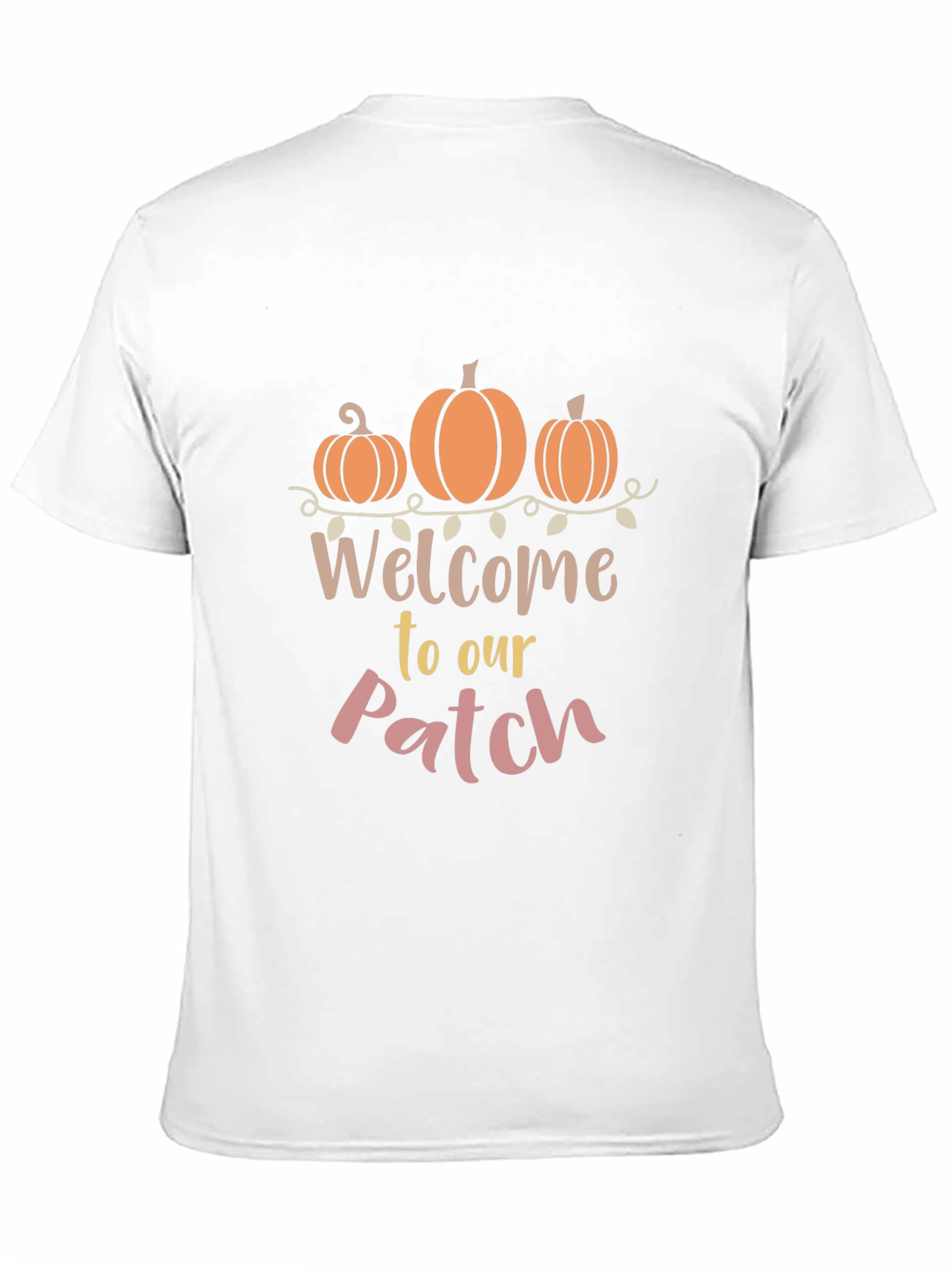 Camiseta Negra Welcome to our Patch