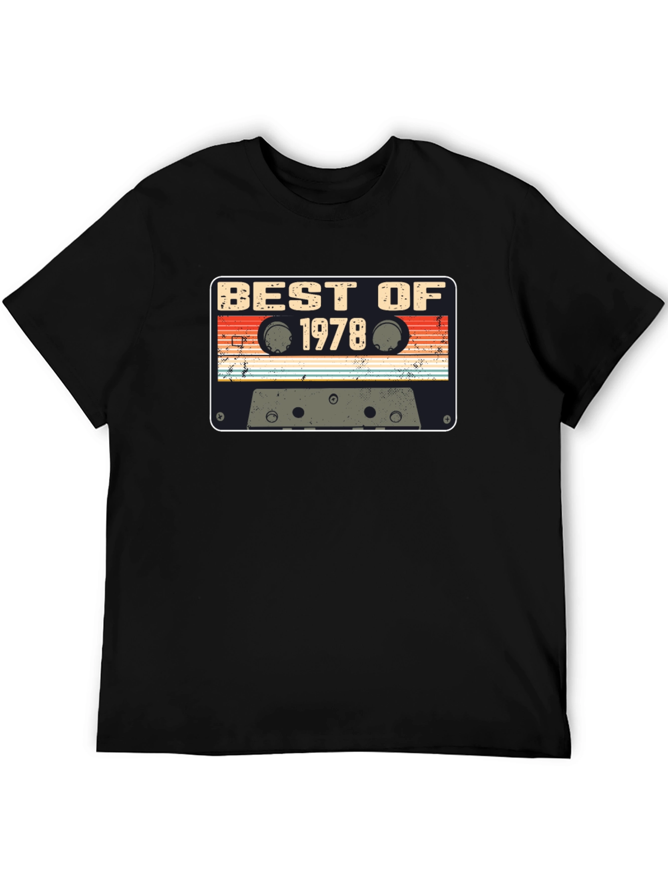 Camiseta Best Of 1978 Retro Cassette