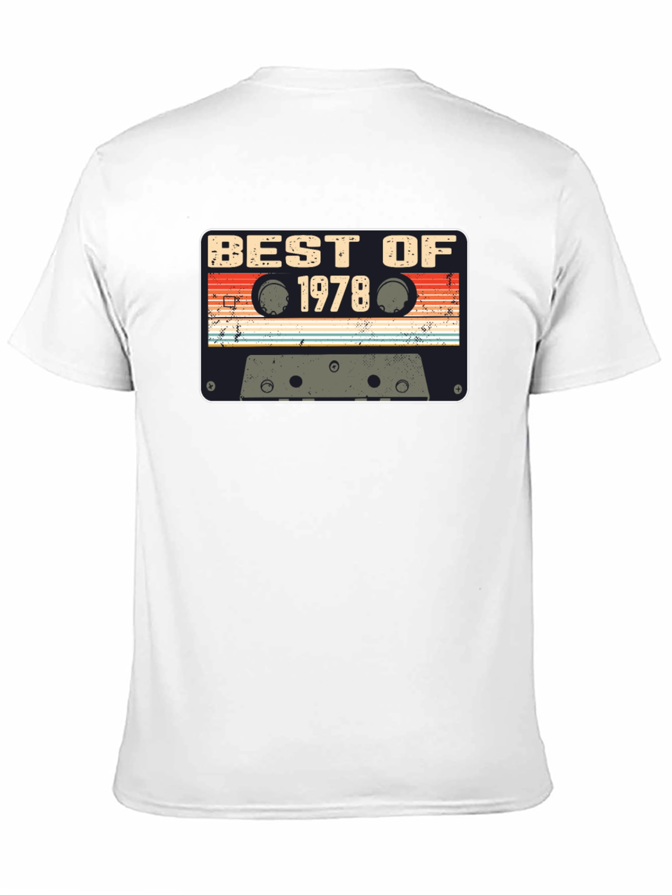 Camiseta Best Of 1978 Retro Cassette