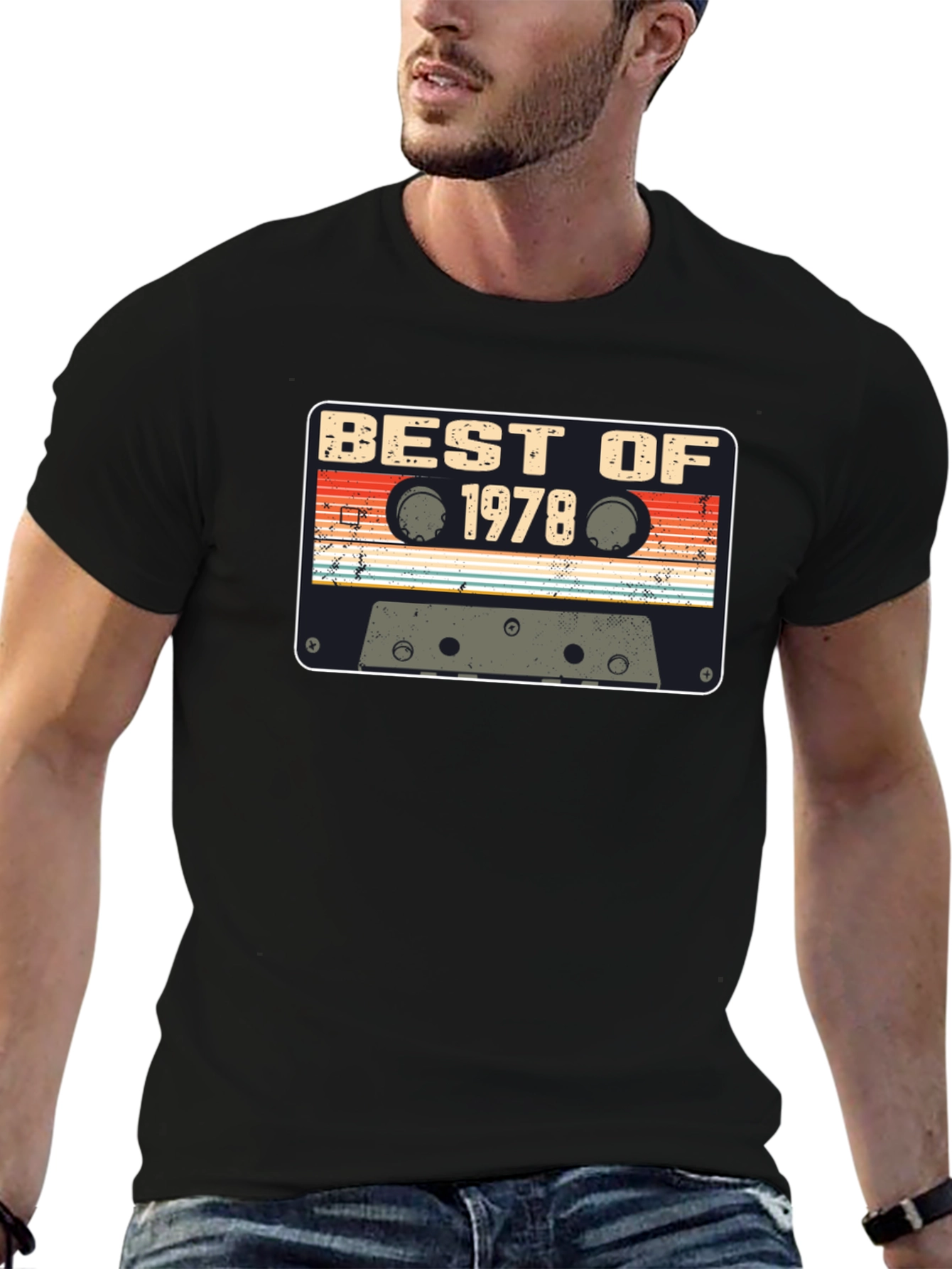 Camiseta Best Of 1978 Retro Cassette