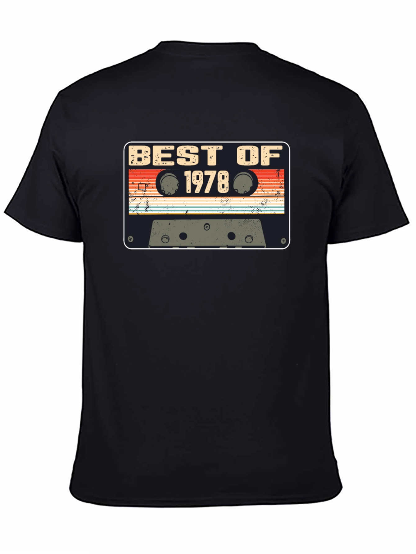 Camiseta Best Of 1978 Retro Cassette