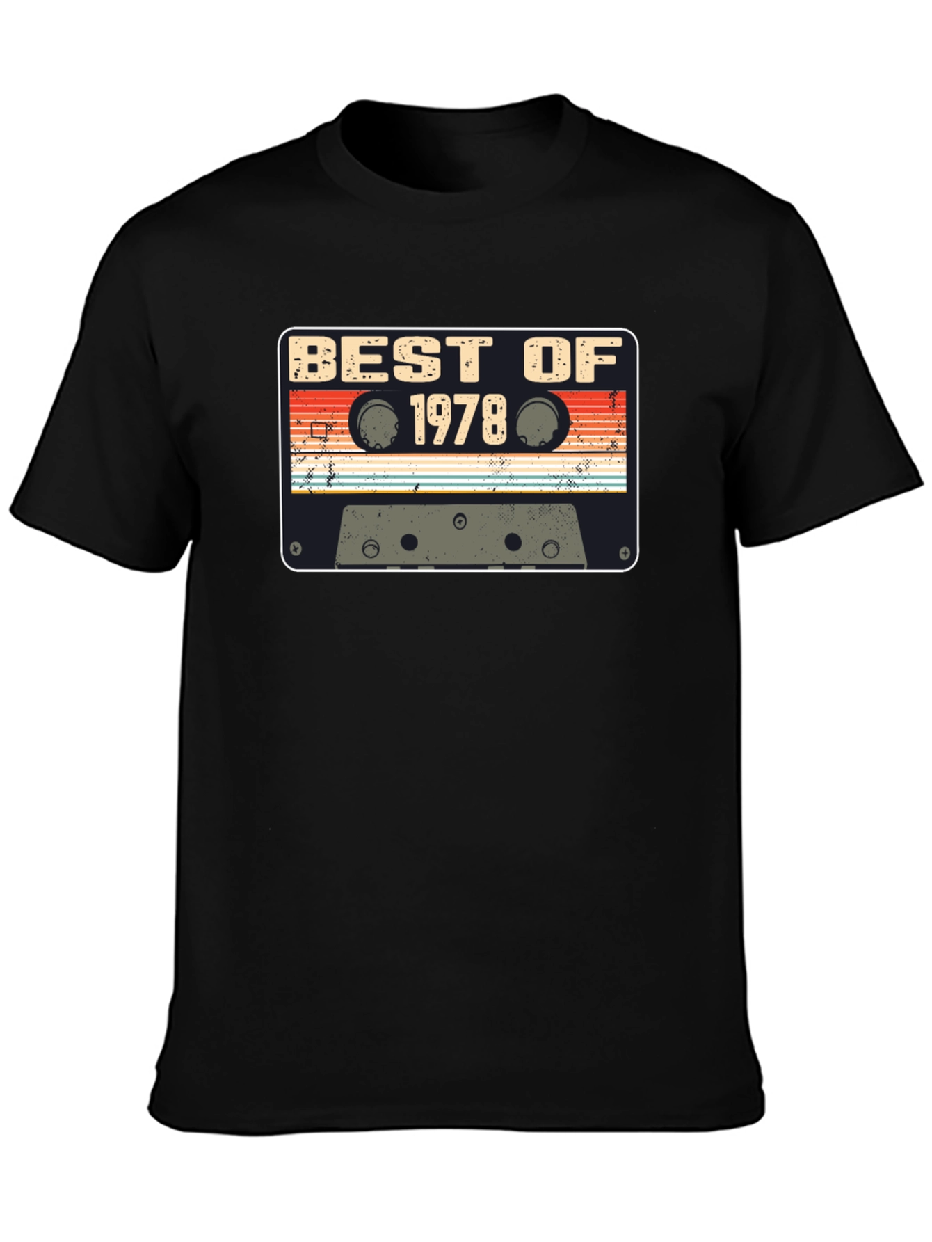 Camiseta Best Of 1978 Retro Cassette