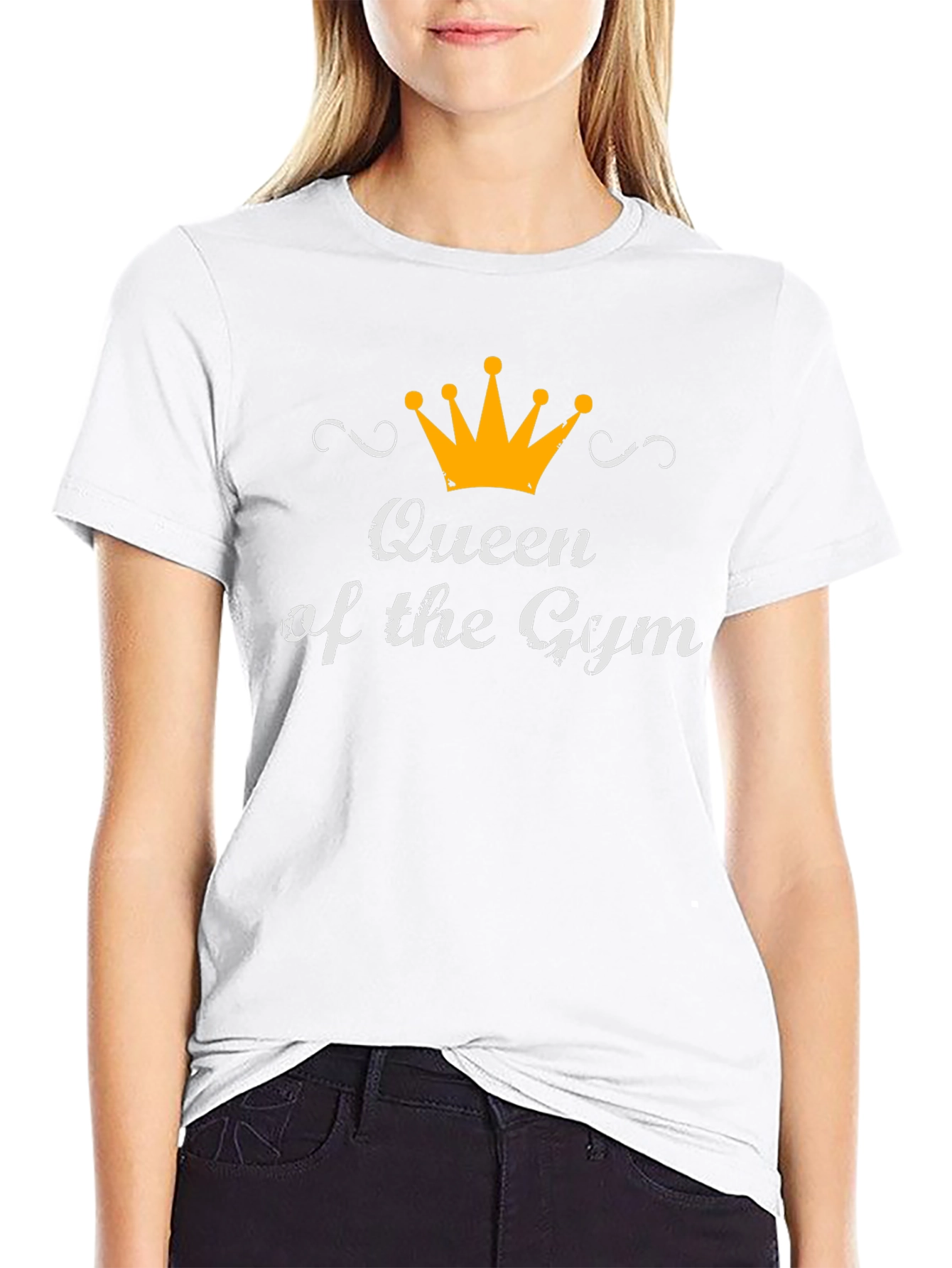 Camiseta Negra Queen of the Gym