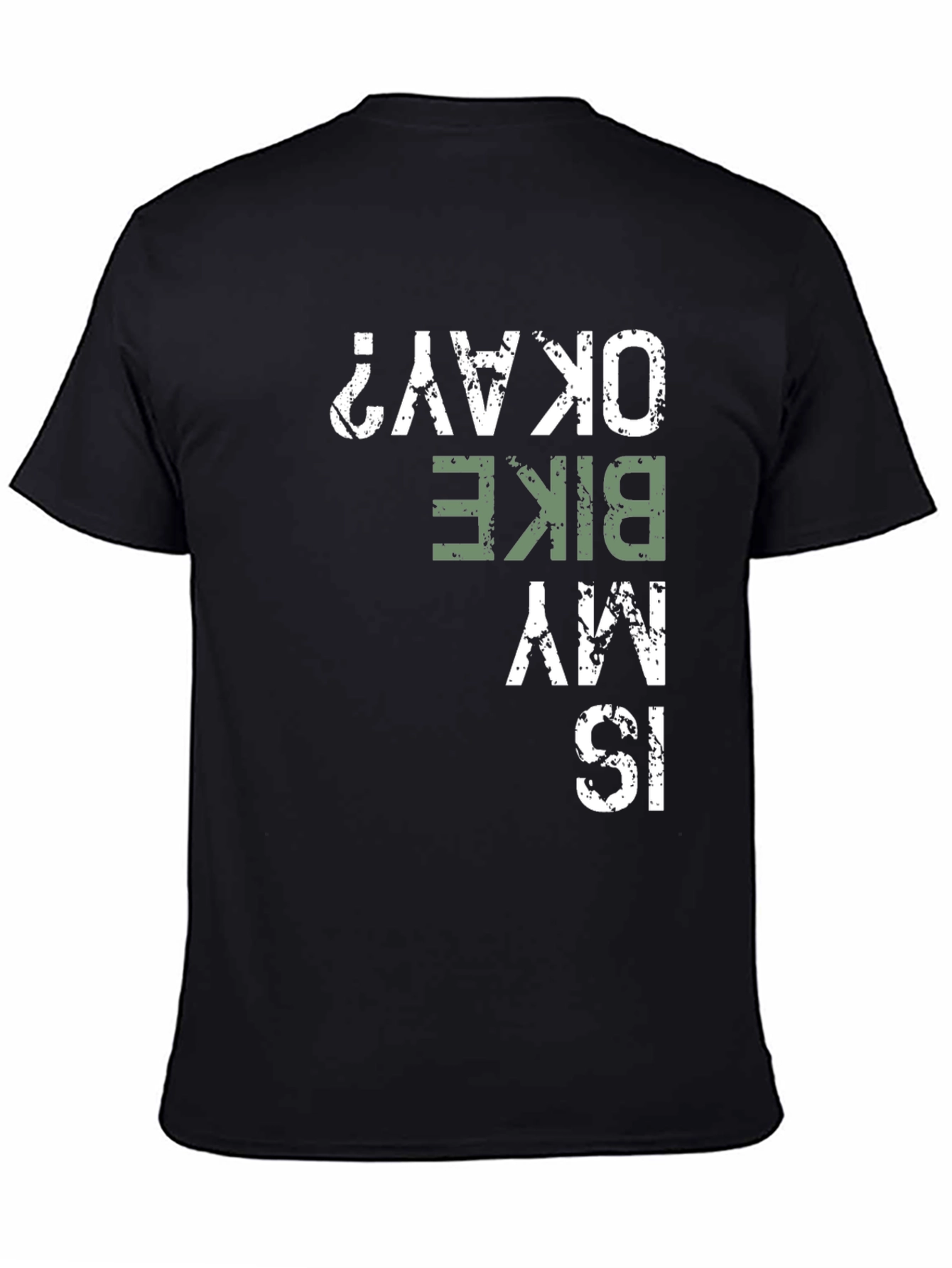 Camiseta Negra: ¿Está Bien Mi Bicicleta?