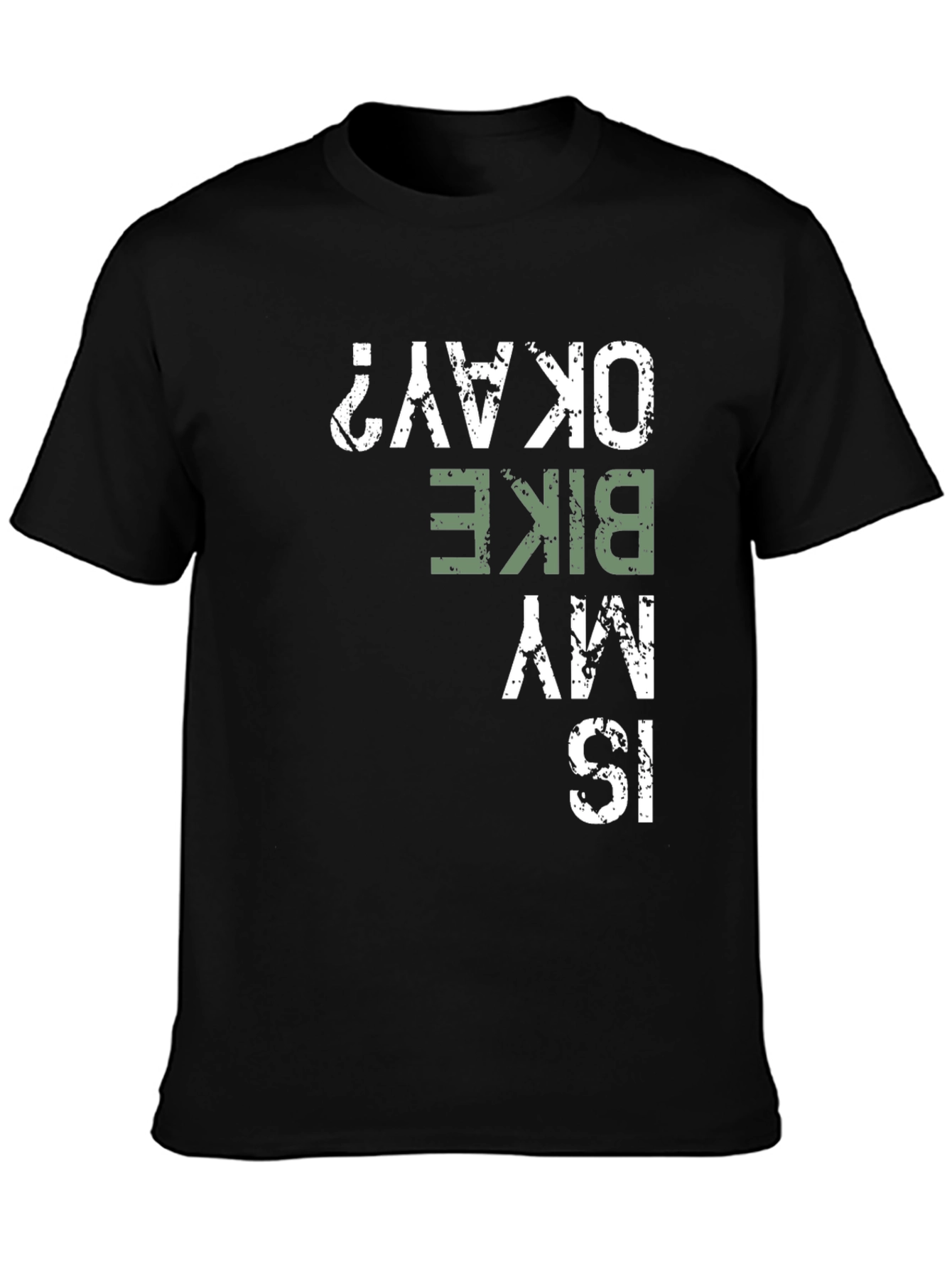 Camiseta Negra: ¿Está Bien Mi Bicicleta?