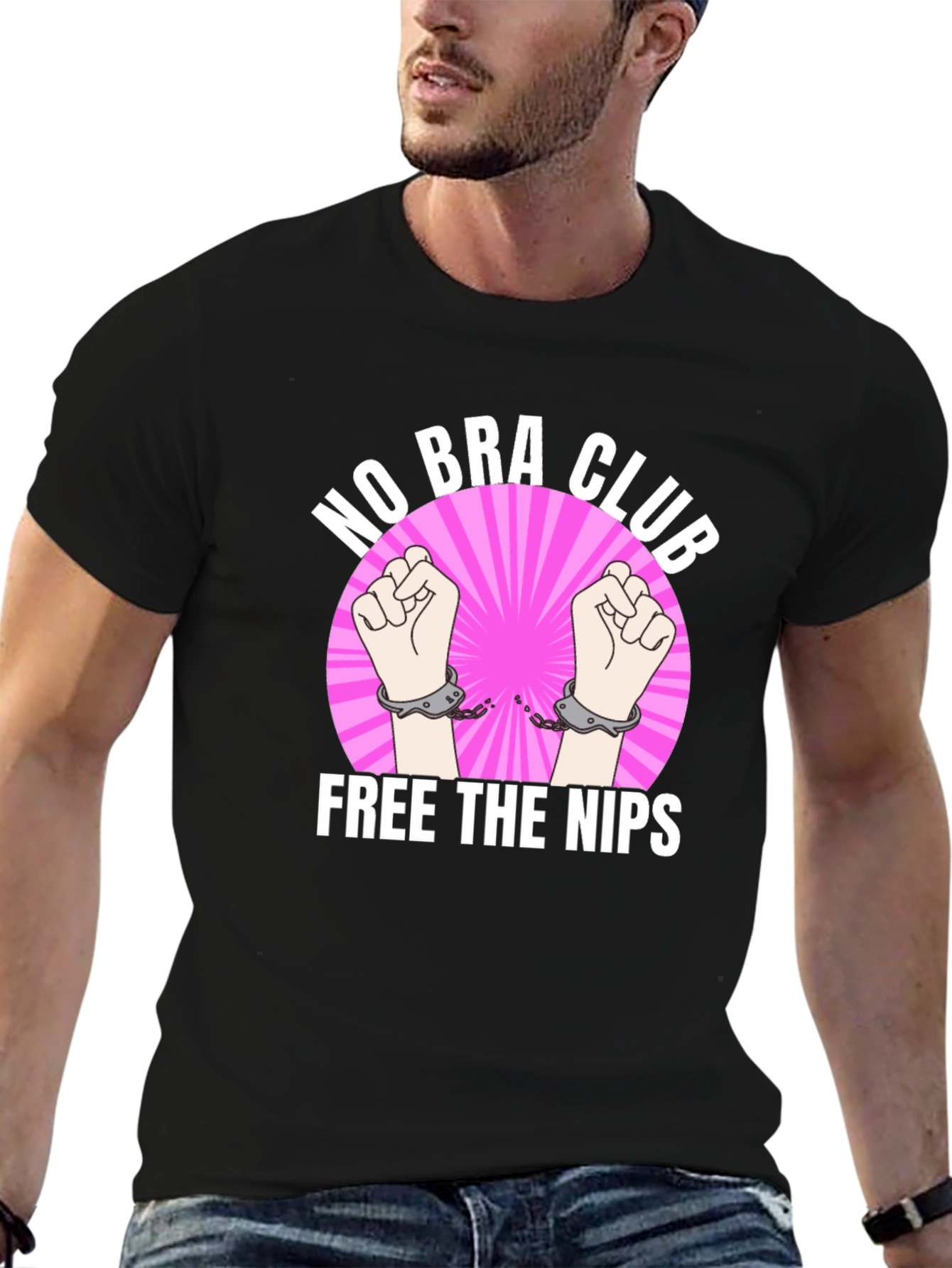 Camiseta No Bra Club: Libera los Pezones