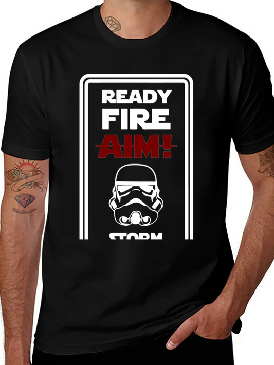 Camiseta Stormtrooper Star Wars - ¡Lista Fuego Aim!