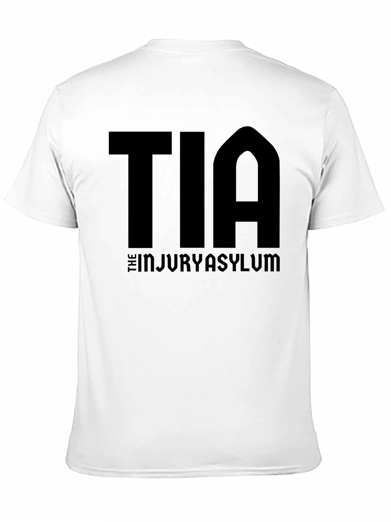 Camiseta Negra TIA The Injury Asylum