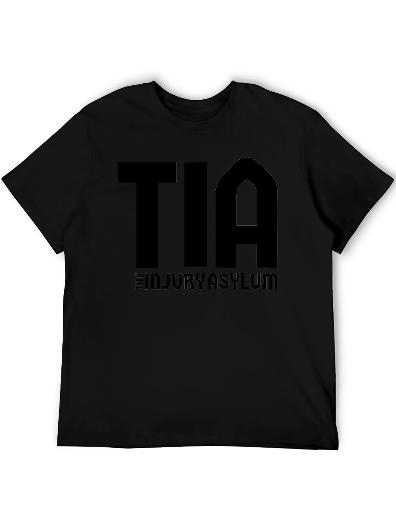 Camiseta Negra TIA The Injury Asylum