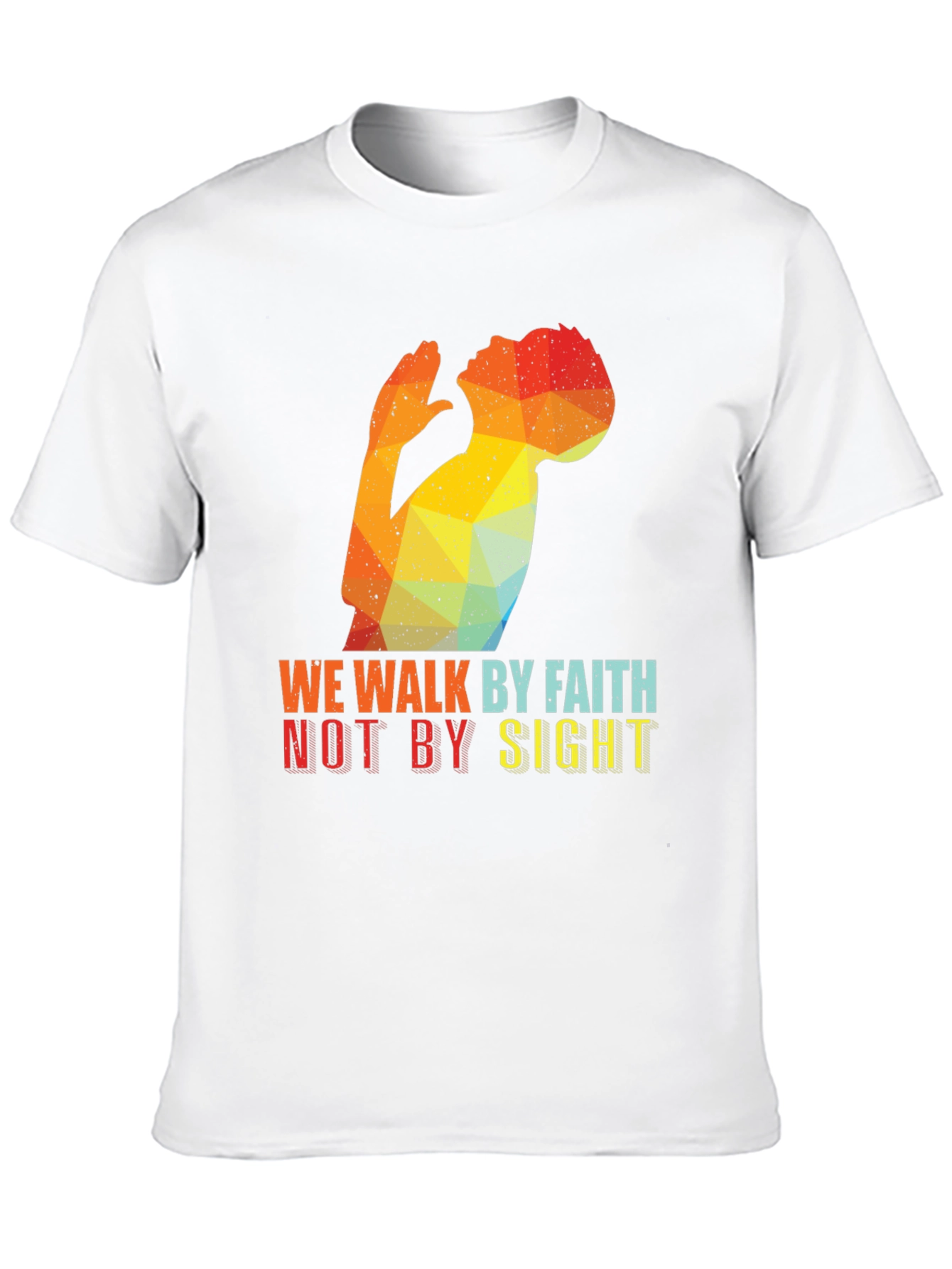 Camiseta Negra Fe No Vista