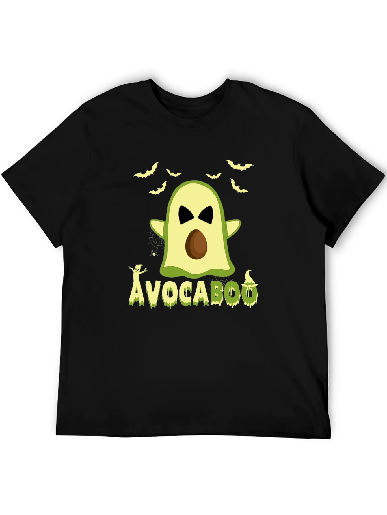 Camiseta Negra Avocaboo Halloween