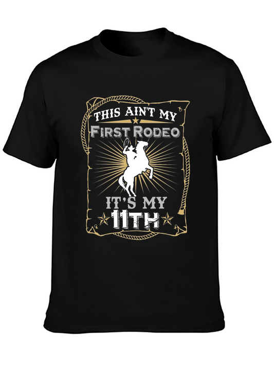 Camiseta Negra This Aint My First Rodeo