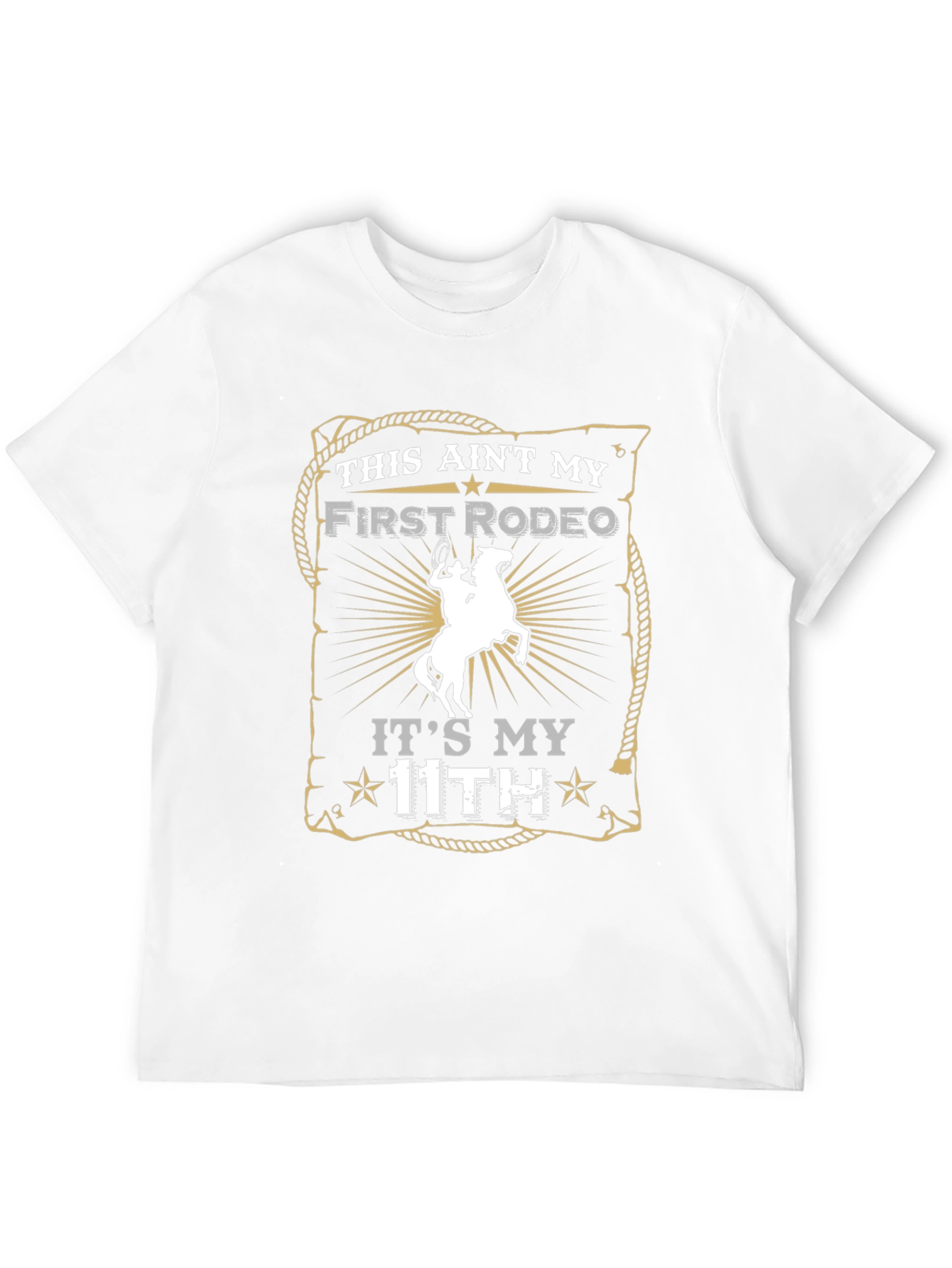 Camiseta Negra This Aint My First Rodeo