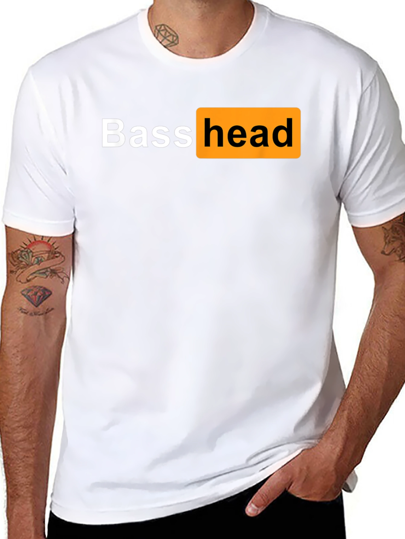 Camiseta Basshead Estilo Novedoso para Amantes de la Música