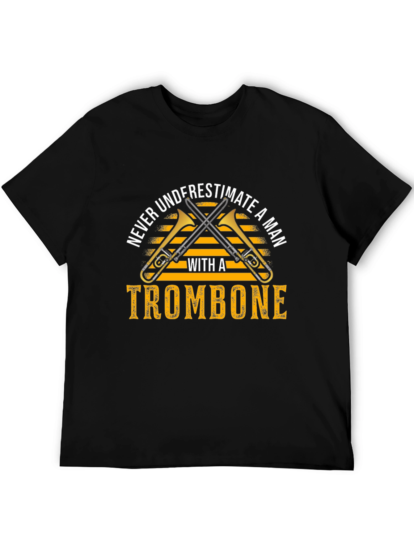 Camiseta Hombre Trombonista - No Subestimes