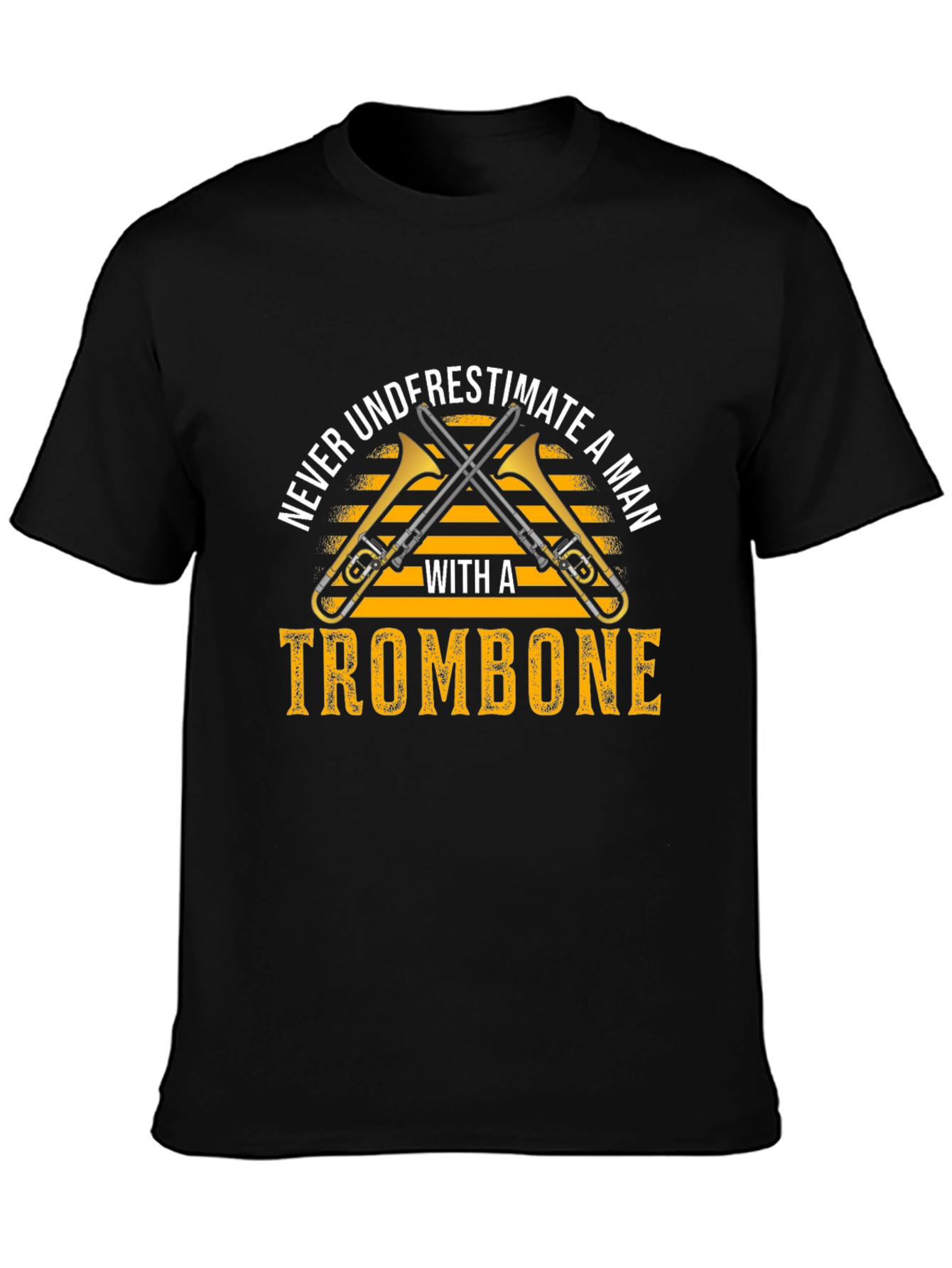 Camiseta Hombre Trombonista - No Subestimes