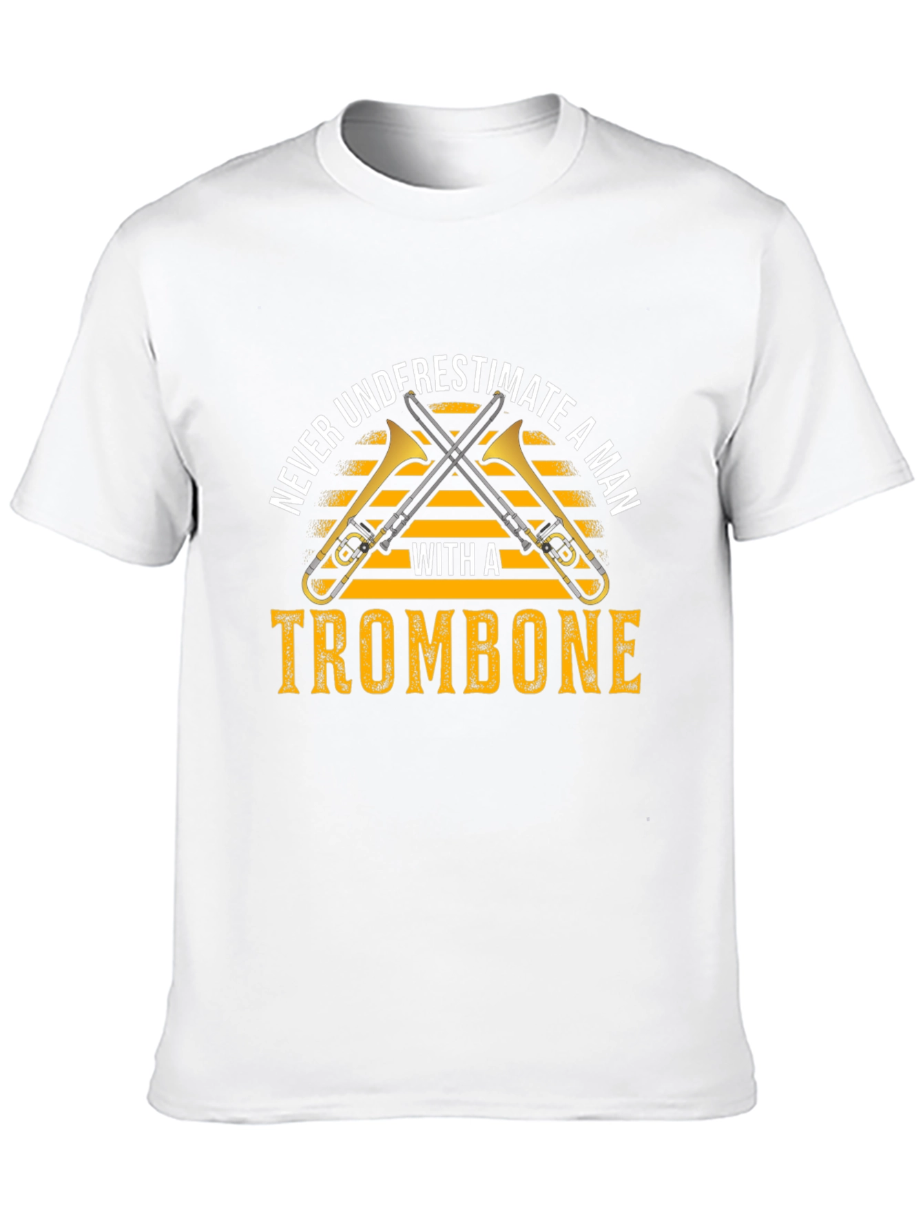 Camiseta Hombre Trombonista - No Subestimes
