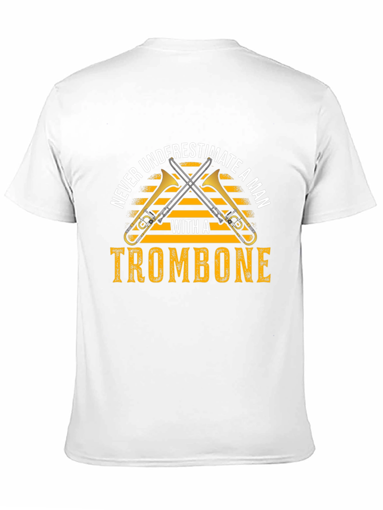 Camiseta Hombre Trombonista - No Subestimes