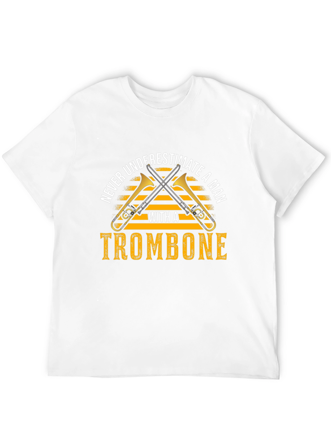 Camiseta Hombre Trombonista - No Subestimes