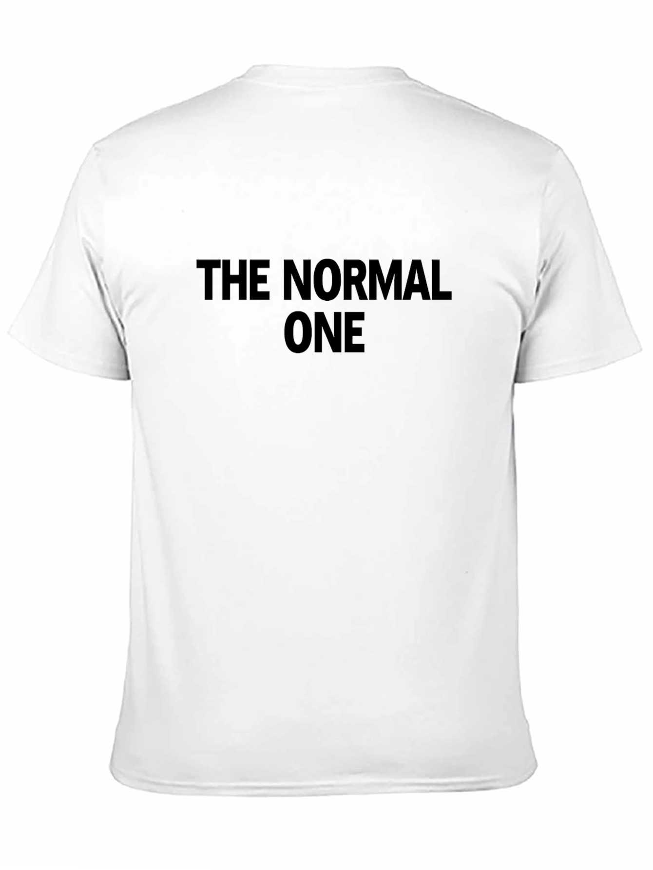 Camiseta El Normal Negra Casual Algodón