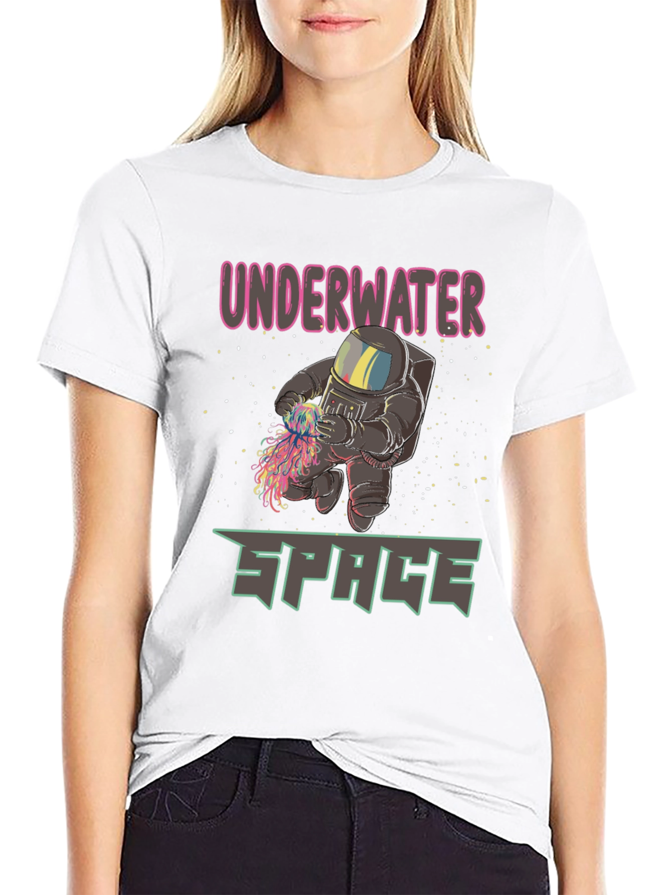 Camiseta Espacio Submarino Astronauta