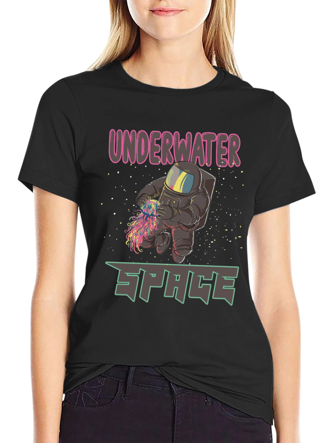 Camiseta Espacio Submarino Astronauta