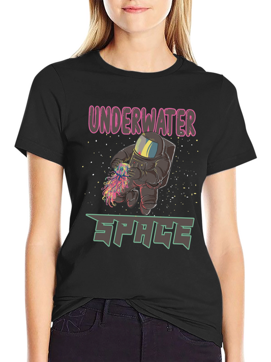 Camiseta Espacio Submarino Astronauta