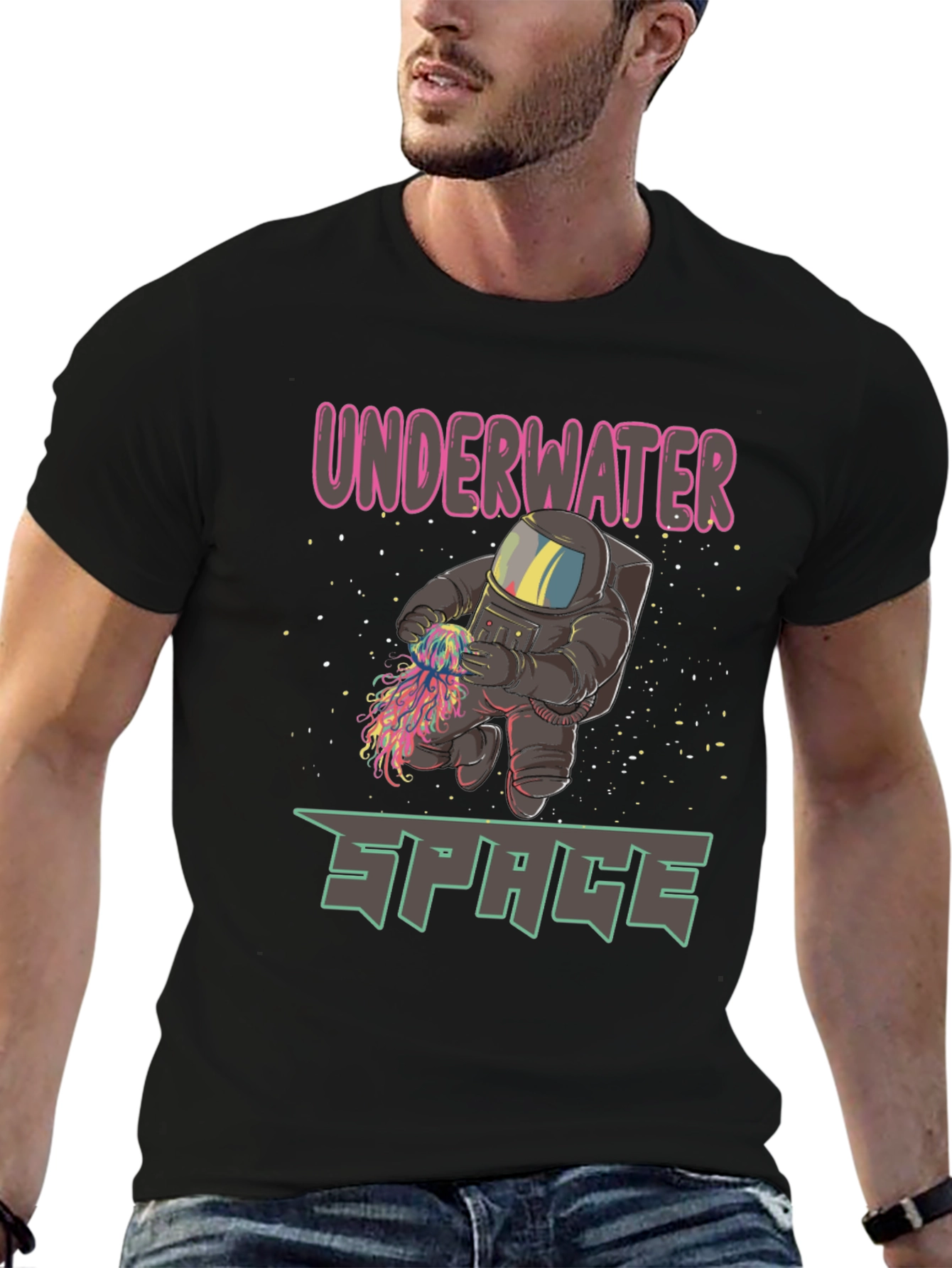 Camiseta Espacio Submarino Astronauta