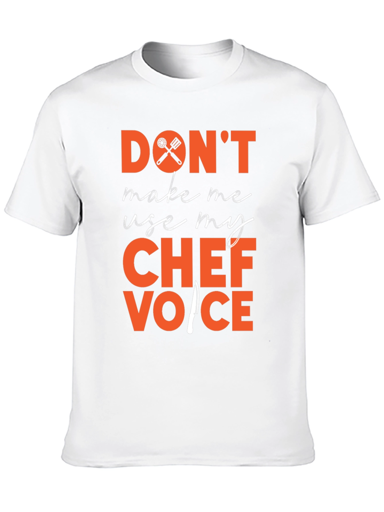Camiseta Negra Voz de Chef