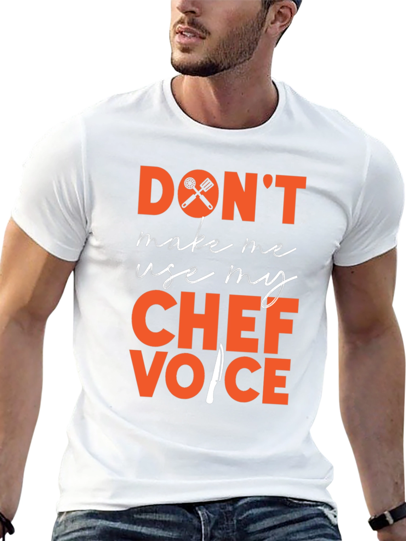 Camiseta Negra Voz de Chef