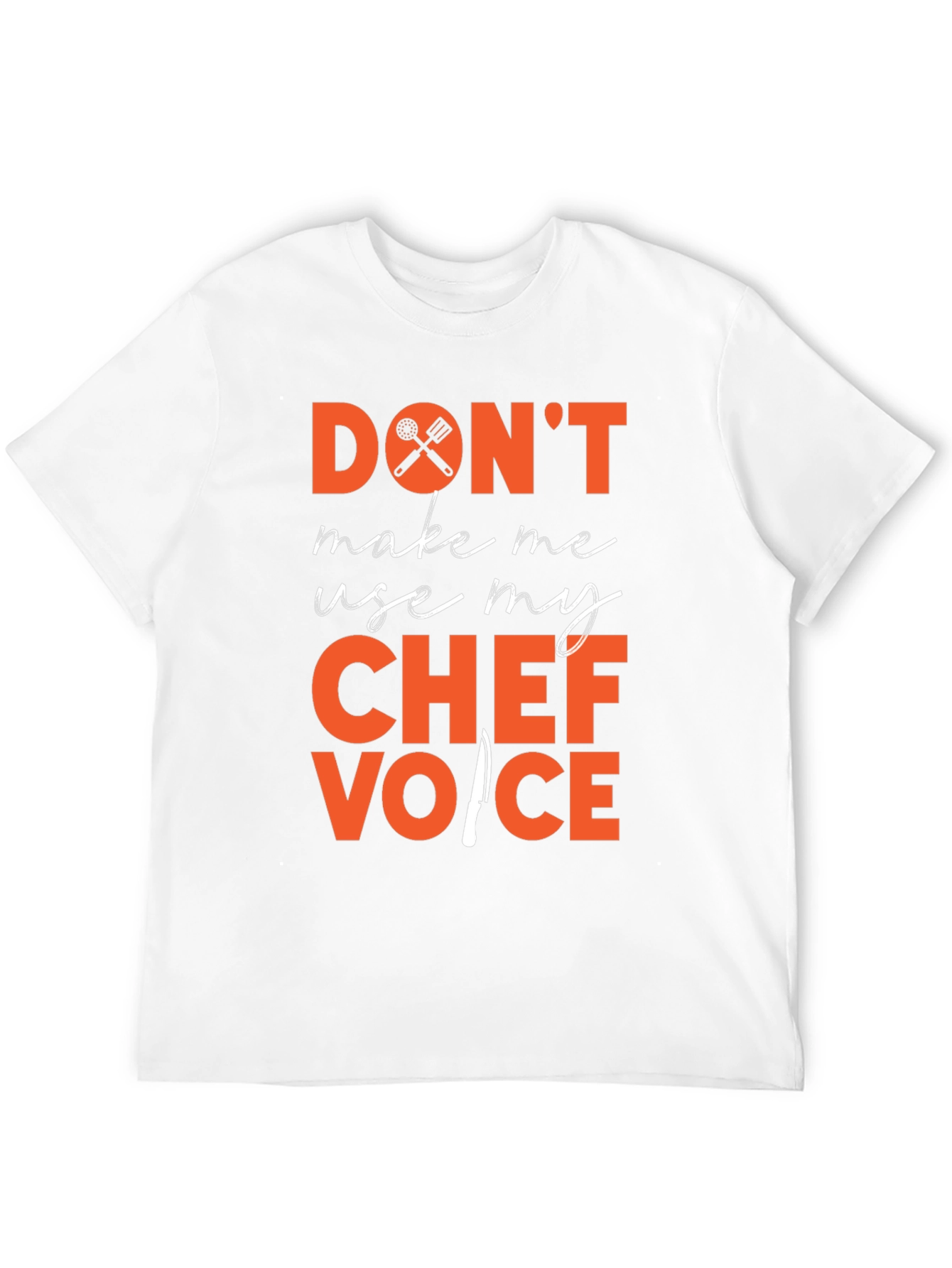Camiseta Negra Voz de Chef